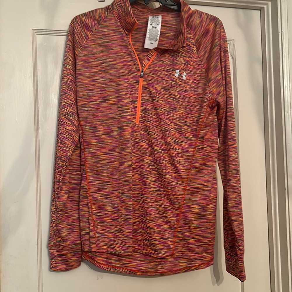 Under armor athletic half zip, new with tags - size L